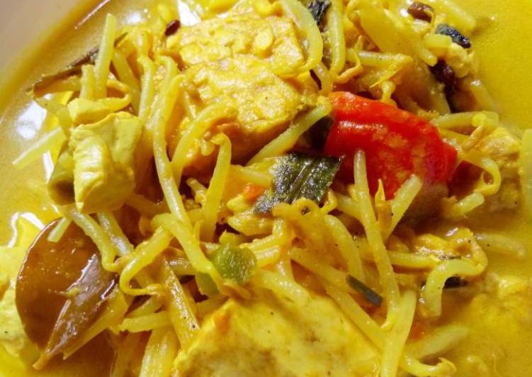 Proses mengolah Soto Tahu Tempe Toge, Sempurna