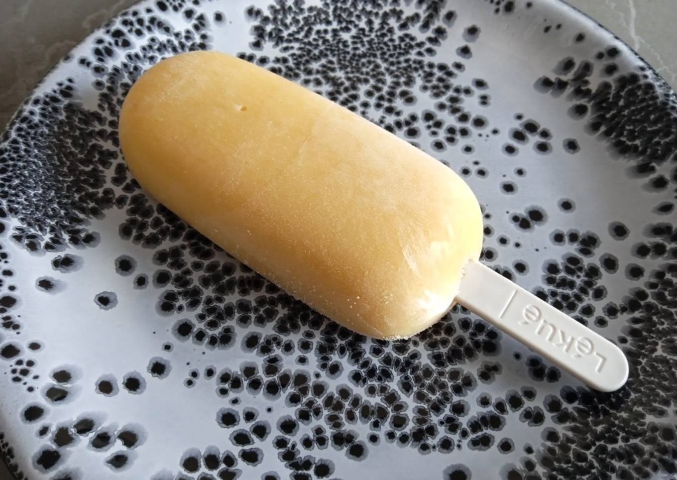 Helado de nectarina