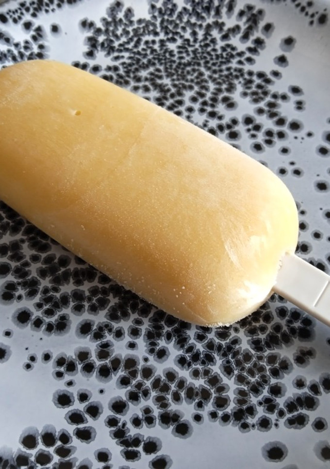 Una foto de Helado de nectarina