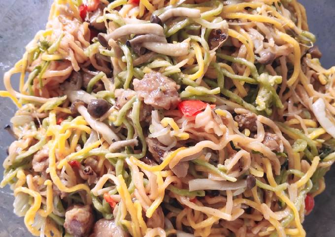 How to Make Homemade Colorful Noodles