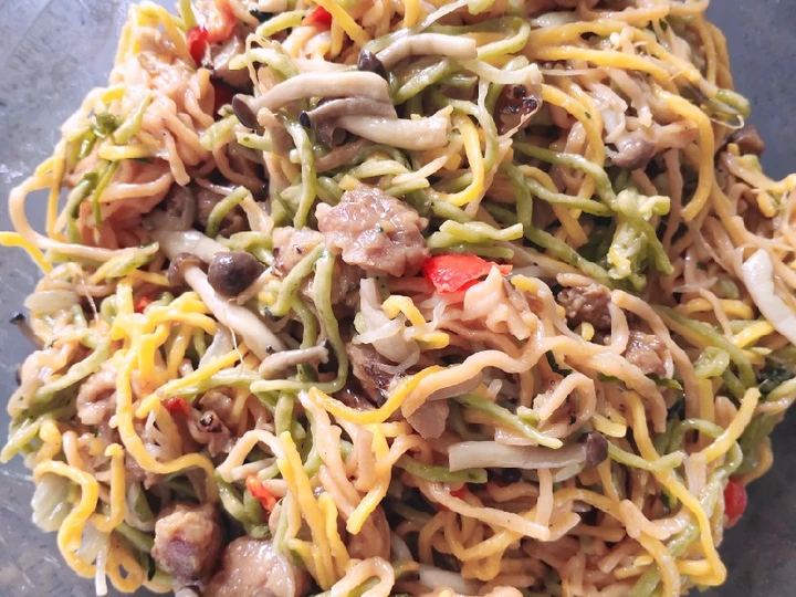 Recipe Colorful Noodles the Delicious Delicious