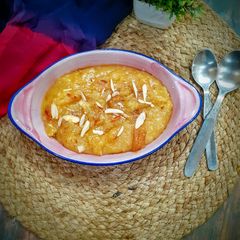 Aloo ka halwa A picture of Aloo ka halwa.