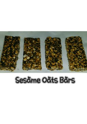 A picture of Sesame Oat Bars.
