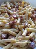 Penne a la carbonara (¡Macarrones!)