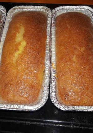 Una foto de Budín de naranja