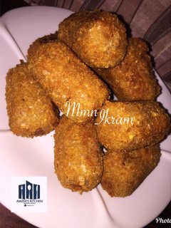 Crispy yam nugget ainihin hoton girkin
