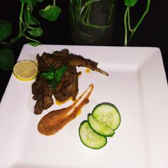A picture of Barbeque Lamb Chops.