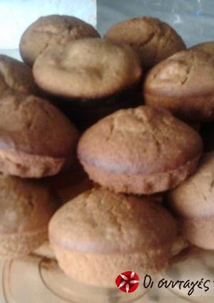 Φωτογραφία της συνταγής Υγιεινά muffins ροδάκινο - μαστίχα
