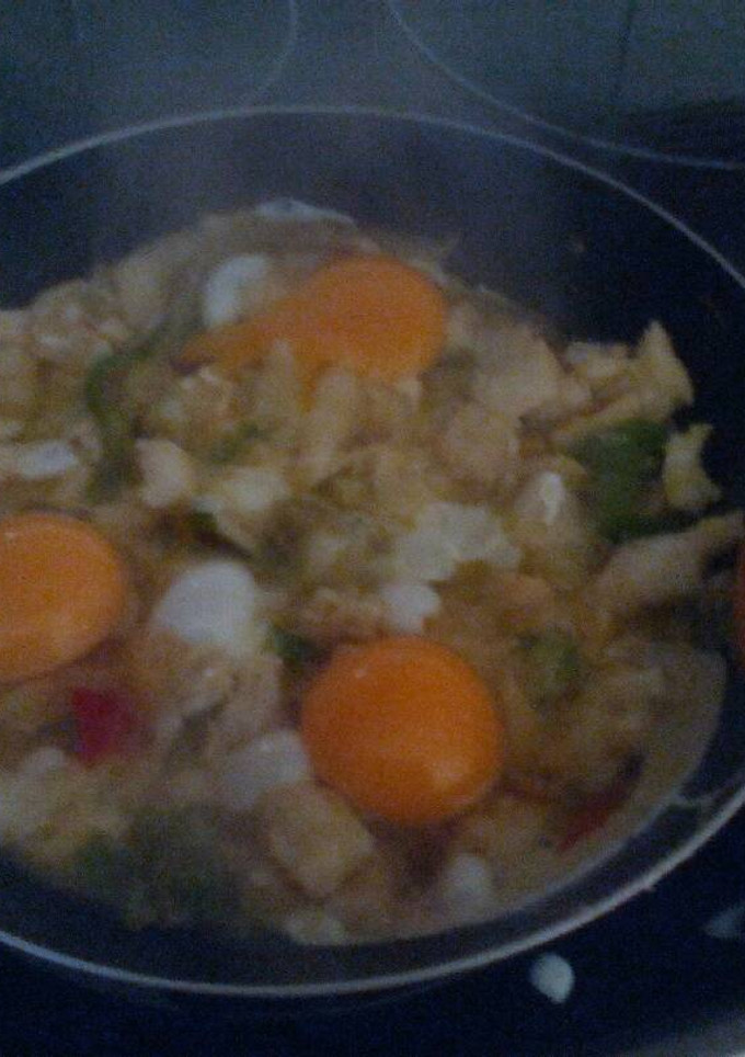 Una foto de Revuelto de bacalao