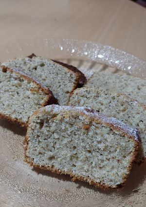 Una foto de Budín de coco y limón 🍋