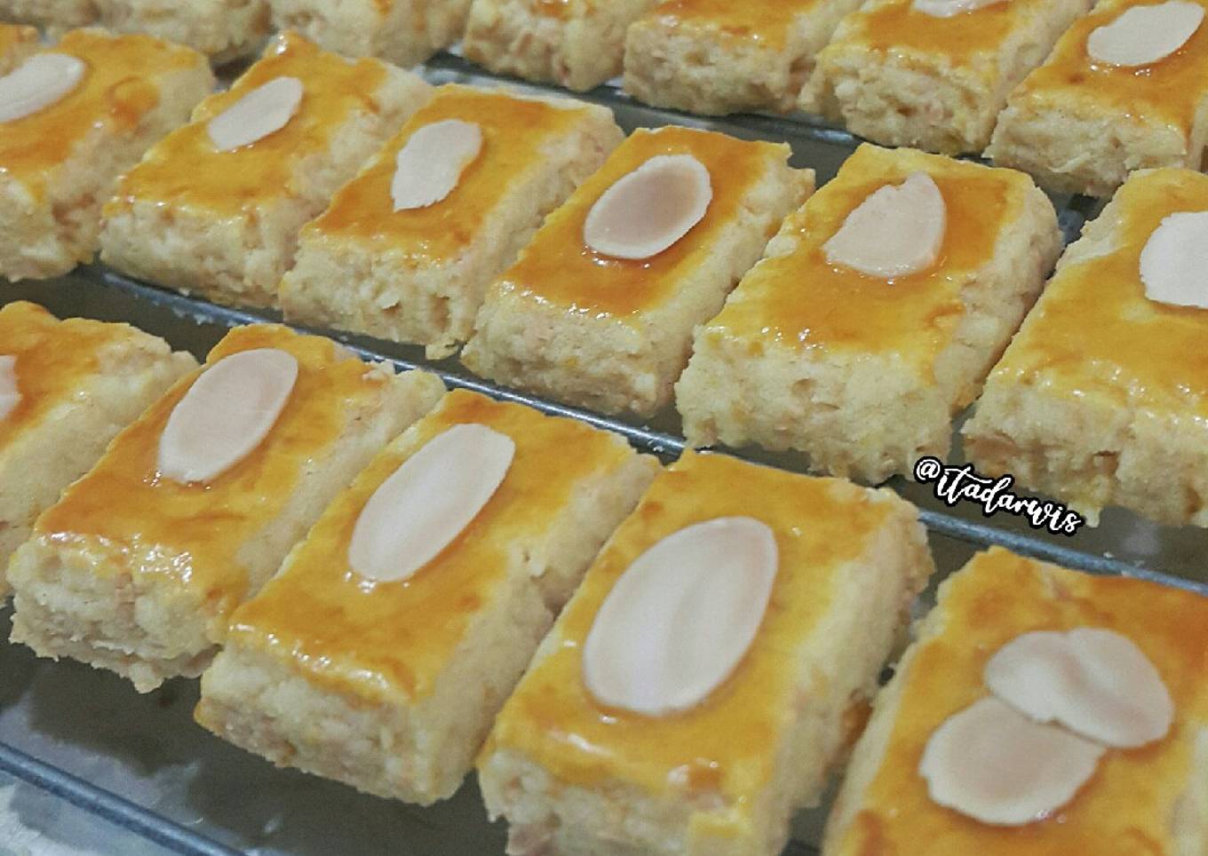 Resep Cheese Kres Almond Anti Gagal