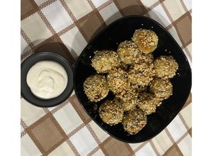 Foto di Polpette di melanzane con semi di sesamo 🍆🧆