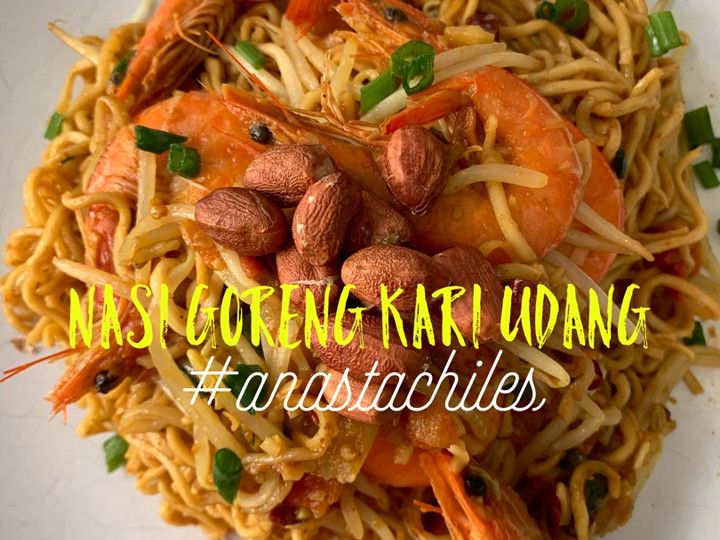 Resep Mie Goreng Kari Udang Anti Gagal