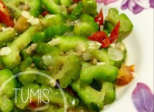 Foto resep Tumis pare sederhana (anti pahit)
