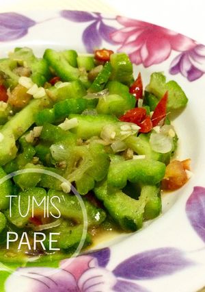 Foto resep Tumis pare sederhana (anti pahit)