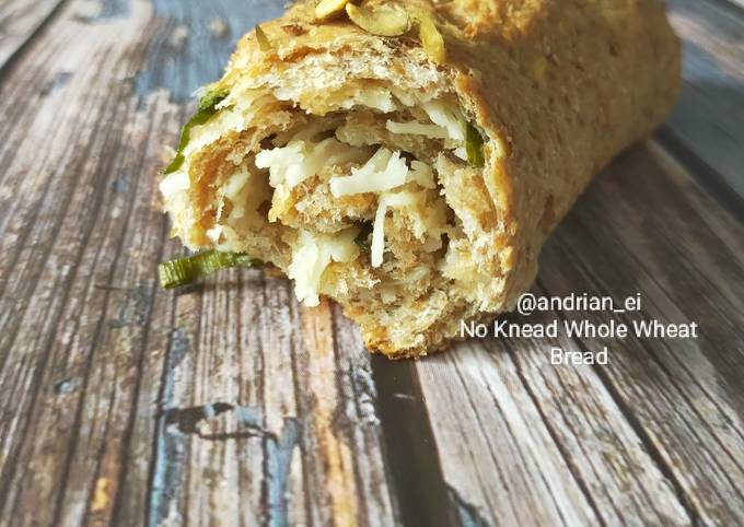 Resep Roti Gandum Keju Bawang Putih (Tanpa Ulen, Tanpa Telur) Anti Gagal