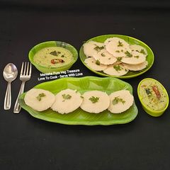 A picture of Avalakki Rava Idli - Instant Idli - South Indian Breakfast - Poha Sooji Idli.