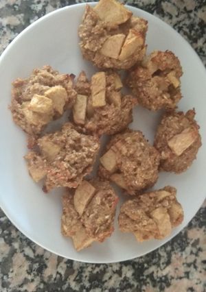 Una foto de Galletas de manzana saludables