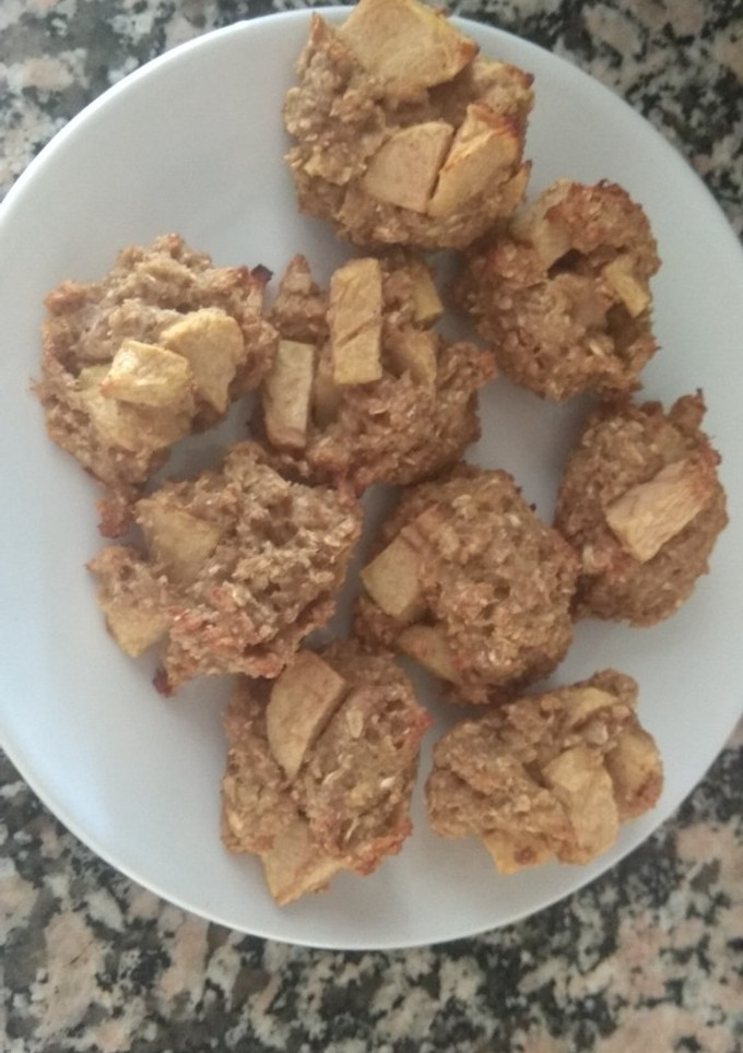 Una foto de Galletas de manzana saludables