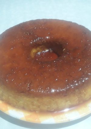 Una foto de Budín de pan con flan!!