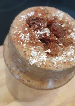 รูปของ Cinnamon Raisin Bread Smoothie🥤สมูทตี้ขนมปังลูกเกดชินนาม่อน 🍞