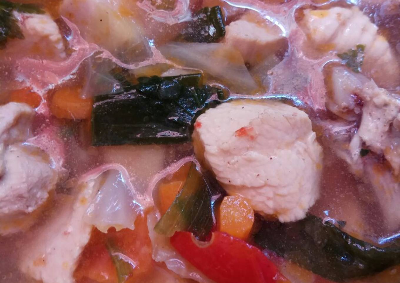 Sop ayam simpel