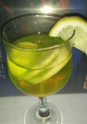 Foto resep Es lemon melon