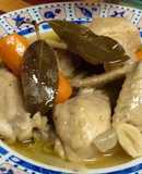 Pollo escabechado