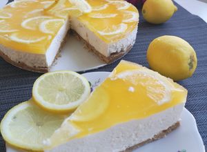 O poză a rețetei Cheesecake cu lămâie.