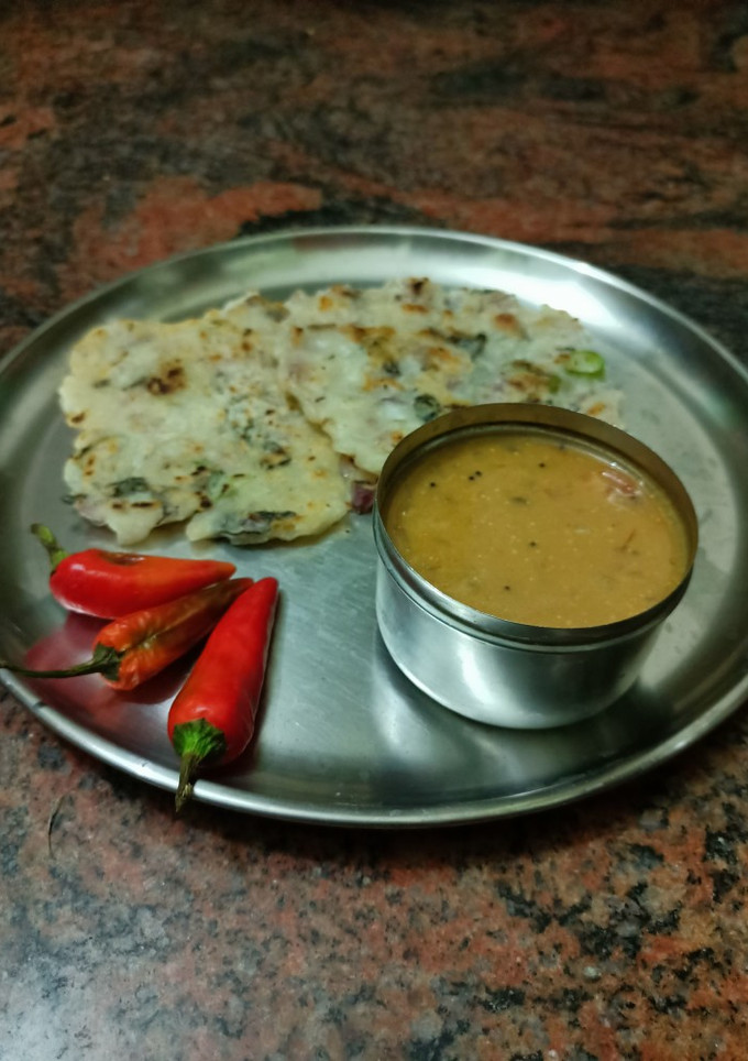 அரிசி மாவு கார ரொட்டி செய்முறை முக்கிய புகைப்படம்