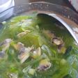 Canh bí nấu ngao