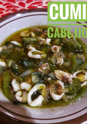 Foto resep Cumi Cabe Ijo
