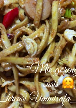 Foto resep Mie goreng sosis