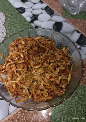 Foto resep Ayam Suwir Manis Pedas