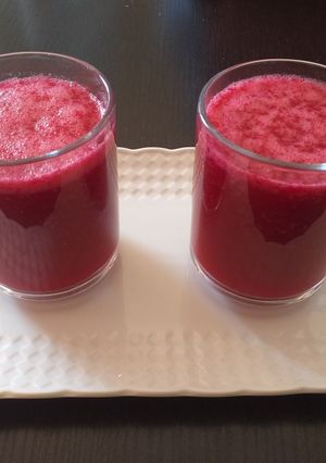 صورة لوصفة عصير سحري لفقر الدم