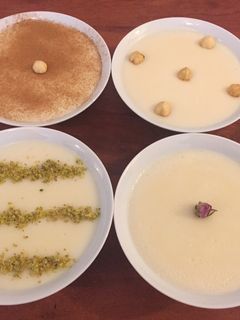 صورة لوصفة مهلبية النشا