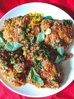 Foto resep 126. Ayam Goreng Tepung Dan Kemangi