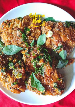 Foto resep 126. Ayam Goreng Tepung Dan Kemangi