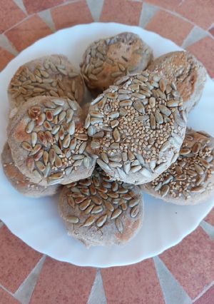 Una foto de Pan de trigo sarraceno integral SIN GLUTEN en sartén