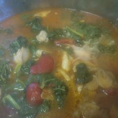 African FuFu A picture of African FuFu.