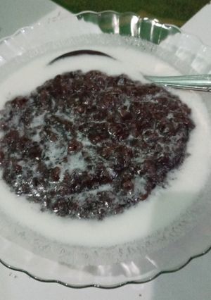 Foto resep Bubur ketan hitam legit