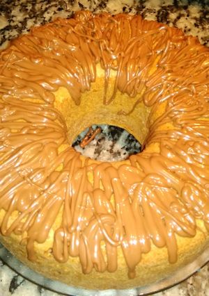 Una foto de Budín fusión