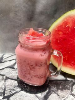 Foto resep Es Semangka Susu
