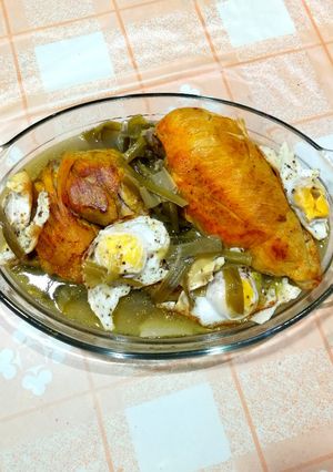 عکسی از دستور خورش تره فرنگی