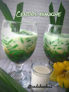 Foto resep Cendol Dawet Hunkwe Tepung Beras Pandan 🧡