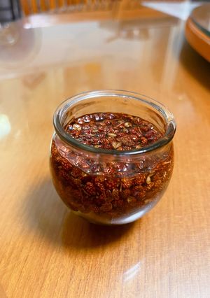 自製花椒油 的食譜成品照片