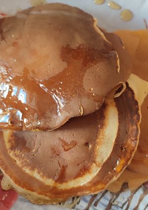 Φωτογραφία της συνταγής Pancakes με μέλι
