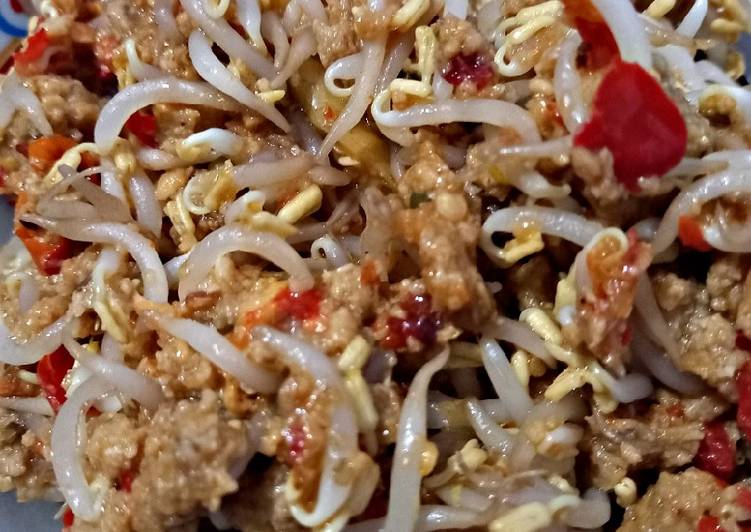 Resep Tumis oncom dan tauge, Lezat