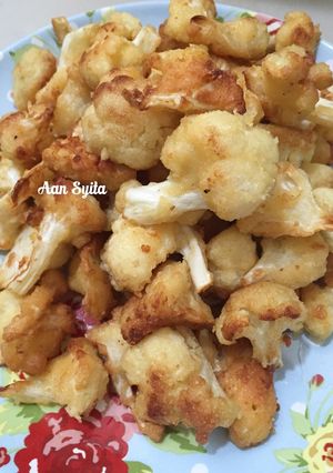 Foto resep Kembang kol tepung almond (keto)