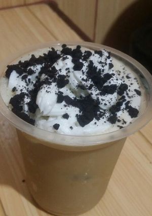 Foto resep Milkshake capucino smooth oreo